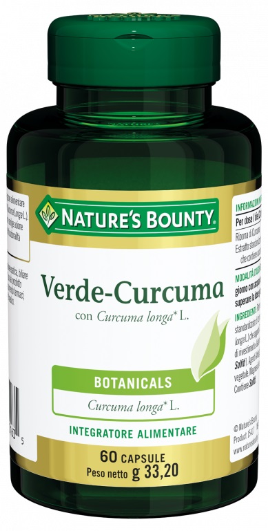 VERDE CURCUMA 60 CAPSULE 33,2 G - latuafarmacia.org