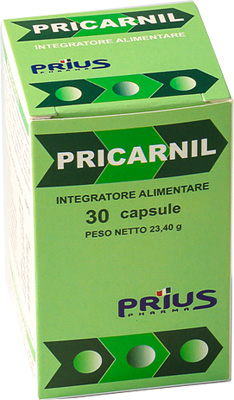 PRICARNIL 60 CAPSULE - latuafarmacia.org