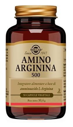 AMINO ARGININA 500 50 CAPSULE VEGETALI - latuafarmacia.org