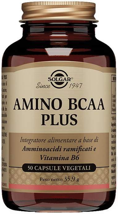 AMINO BCAA PLUS 50 CAPSULE - latuafarmacia.org