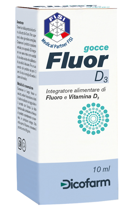 FLUOR D3 GOCCE 10 ML - latuafarmacia.org