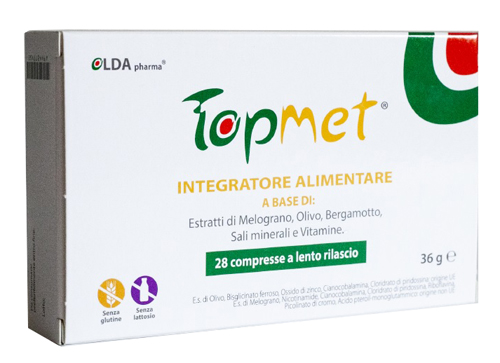 TOPMET 28 COMPRESSE A LENTO RILASCIO - latuafarmacia.org