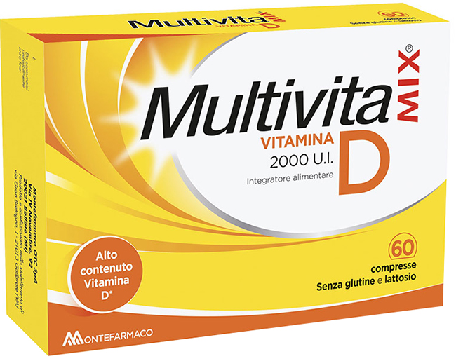 MULTIVITAMIX VITAMINA D 2000 UI 60 COMPRESSE - latuafarmacia.org