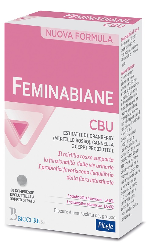 FEMINABIANE CBU 30 COMPRESSE - latuafarmacia.org