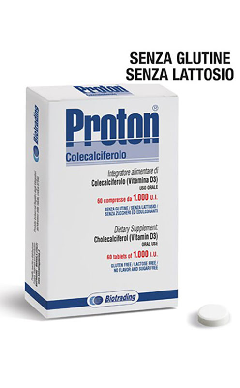PROTON 60 COMPRESSE 1000 UI - latuafarmacia.org