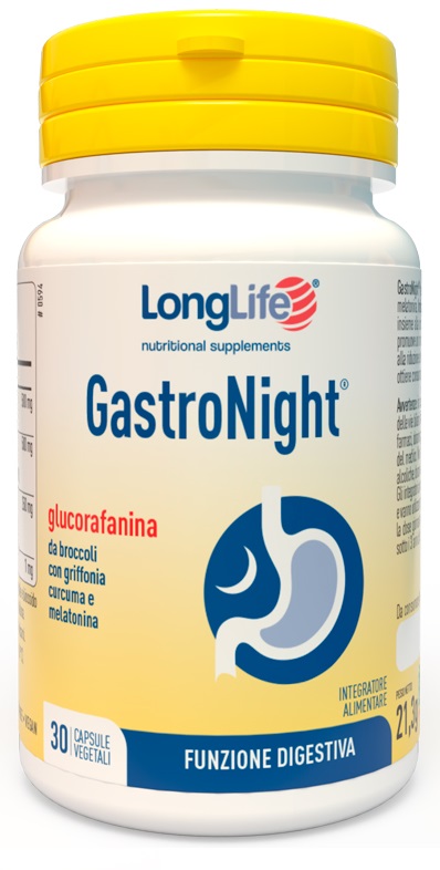 LONGLIFE GASTRONIGHT 30 CAPSULE VEGETALI - latuafarmacia.org
