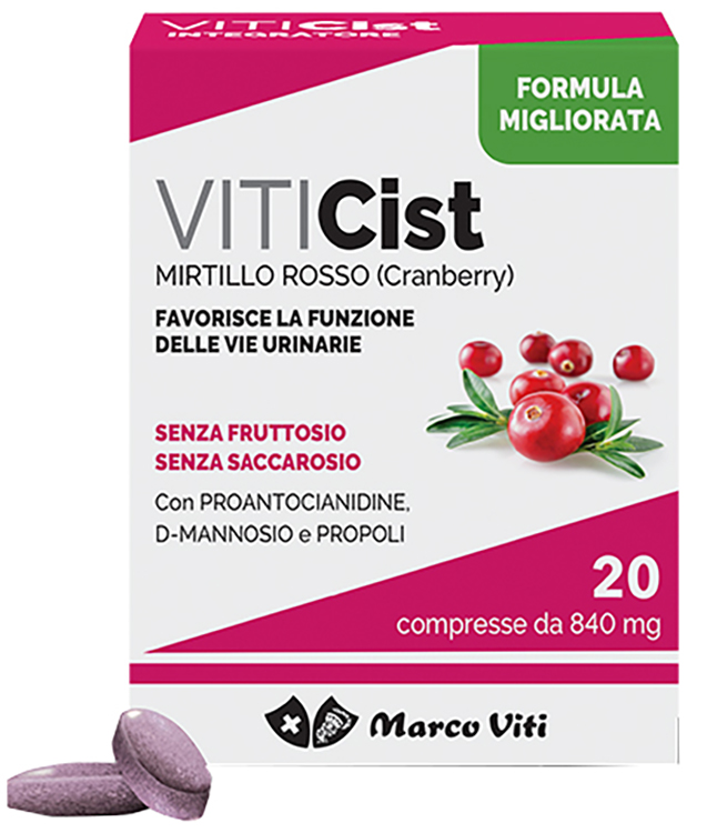 VITICIST MIRTILLO 20 COMPRESSE RIVESTITE - latuafarmacia.org