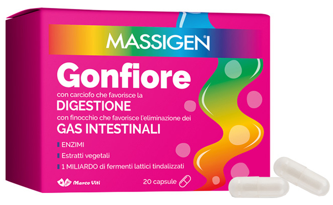 MASSIGEN GONFIORE 20 CAPSULE - latuafarmacia.org