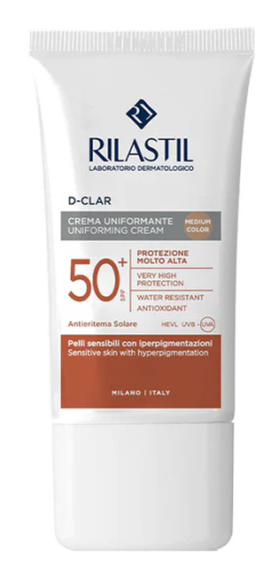RILASTIL SUN SYSTEM D-CLAR MEDIUM SPF50+ 40 ML - latuafarmacia.org