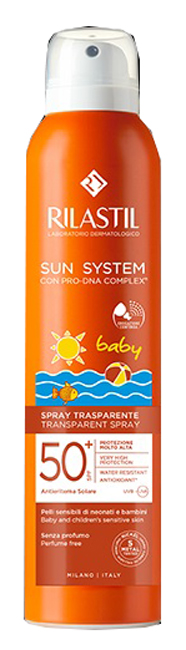 RILASTIL SUN SYSTEM BABY SPRAY VAPO SPF50+ 200 ML - latuafarmacia.org