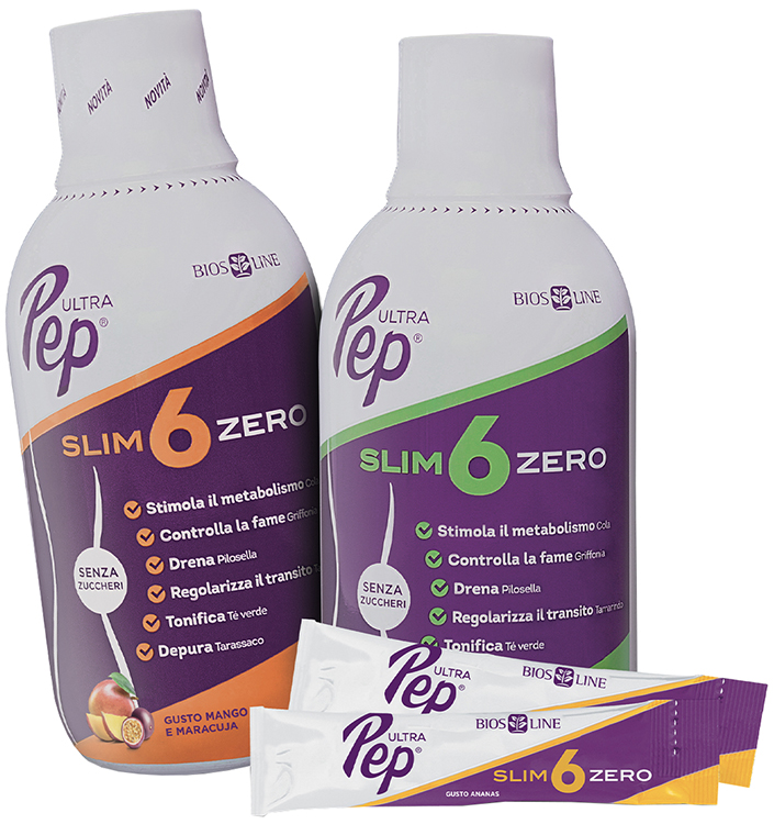 ULTRA PEP SLIM 6 ZERO ANANAS 500 ML BIOSLINE - latuafarmacia.org