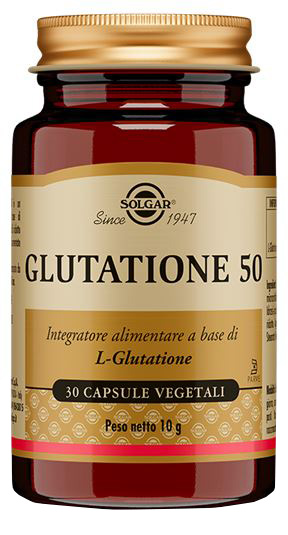 GLUTATIONE 50 30 CAPSULE VEGETALI - latuafarmacia.org