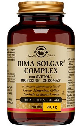DIMA SOLGAR COMPLEX 60 CAPSULE VEGETALI - latuafarmacia.org