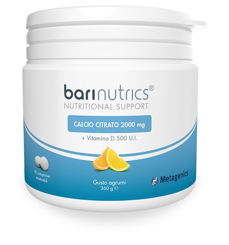BARINUTRICS CALCIO CITRATO ARANCIA LIMONE ITA 90 COMPRESSE - latuafarmacia.org