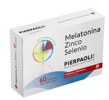 MELATONINA ZINCO SELENIO PIERPAOLI 60 COMPRESSE - latuafarmacia.org