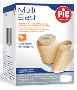 BENDA ELASTICA COMPRESSIVA A LUNGA ESTENSIBILITA' MULTI-ELAST 10 CM X 7 M - latuafarmacia.org