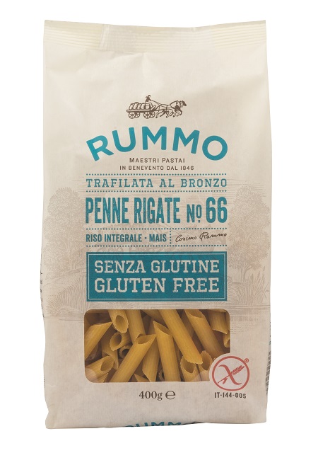 RUMMO PENNE RIGATE N66 DI RISO INTEGRALE E MAIS 400 G - latuafarmacia.org