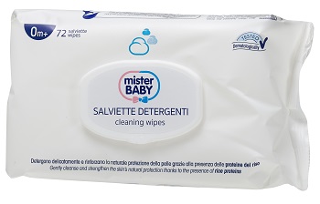 MISTER BABY SALVIETTE DETERGENTI 72 PEZZI - latuafarmacia.org