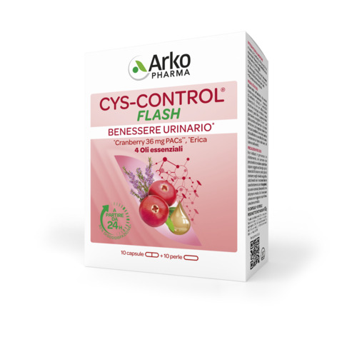 CYS-CONTROL FLASH 20 CAPSULE - latuafarmacia.org