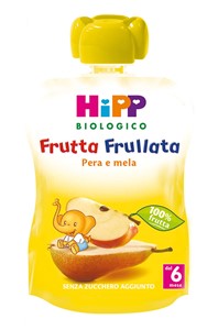 HIPP BIO FRUTTA FRULLATA PERA MELA 90 G - latuafarmacia.org