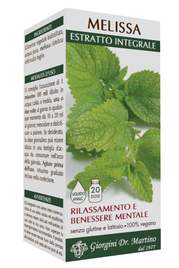 MELISSA ESTRATTO INTEGRALE 200 ML - latuafarmacia.org