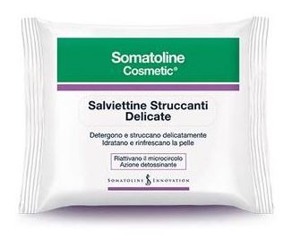 SOMATOLINE COSMETIC SALVIETTINE STRUCCANTI 20 PEZZI - latuafarmacia.org