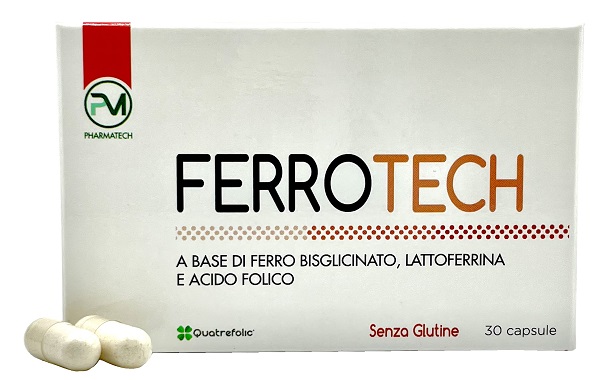 FERROTECH 30 CAPSULE DA 550MG - latuafarmacia.org
