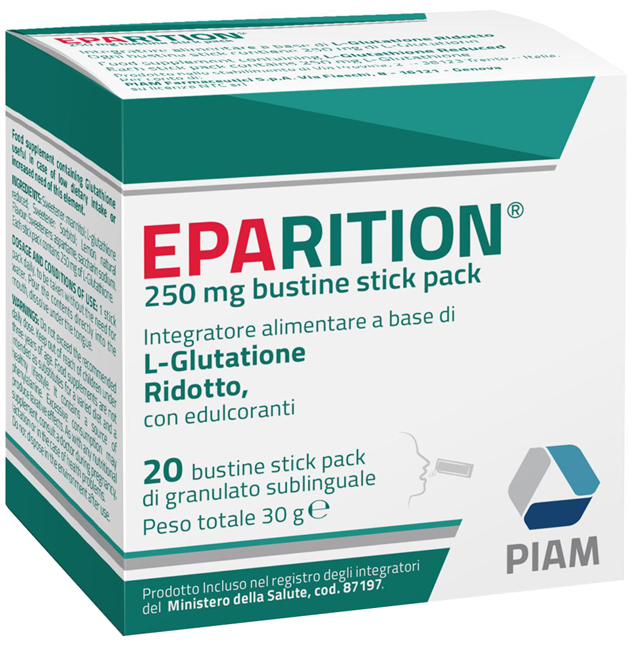 EPARITION 20 BUSTINE STICK PACK DA 250 MG DI GRANULATO SUBLINGUALE - latuafarmacia.org