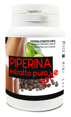 PIPERINA ESTRATTO PURO 60 CAPSULE - latuafarmacia.org