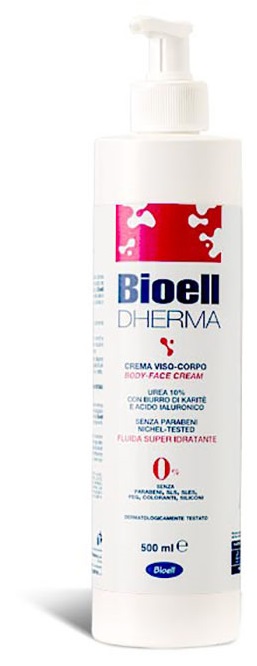 BIOELL DHERMA CREMA VISO/CORPO UREA 10% 500 ML - latuafarmacia.org