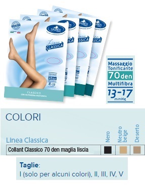 SAUBER COLLANT 70 DENARI MAGLIA LISCIA N BEIG 1 LINEA CLASSICA - latuafarmacia.org
