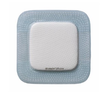 MEDICAZIONE BIATAIN IN SCHIUMA DI POLIURETANO CON BORDO ADESIVO IN SILICONE 10X20 CM 5 PEZZI - latuafarmacia.org