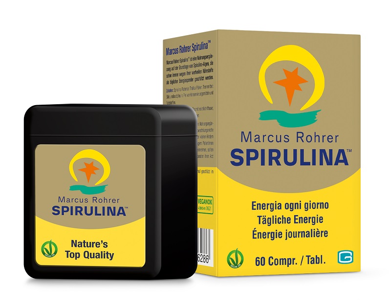SPIRULINA MARCUS ROHRER TASCABILE 60 COMPRESSE - latuafarmacia.org