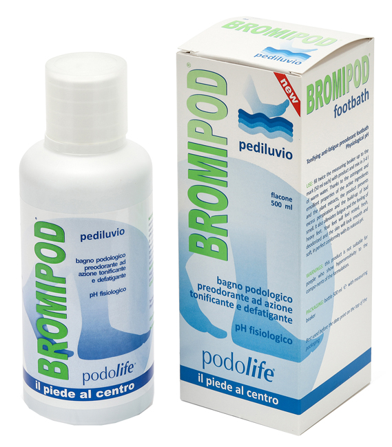 BROMIPOD PEDILUVIO DEFATICANTE 500 ML - latuafarmacia.org
