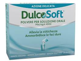 DULCOSOFT POLVERE PER SOLUZIONE ORALE 20 BUSTINE - latuafarmacia.org