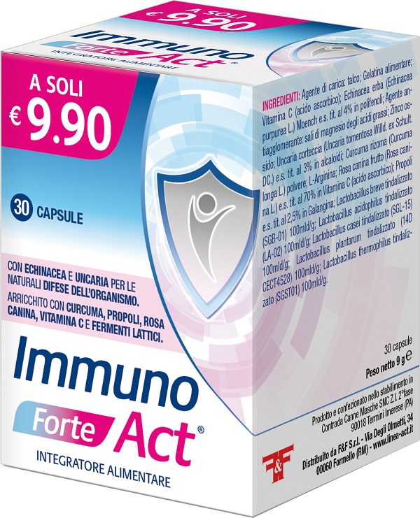IMMUNO FORTE ACT 30 CAPSULE - latuafarmacia.org