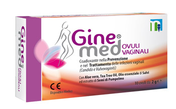 GINEMED OVULI VAGINALI 10 OVULI DA 2 G - latuafarmacia.org