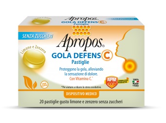 APROPOS GOLA DEFENS C LIMONE/ZENZERO 20 PASTIGLIE - latuafarmacia.org