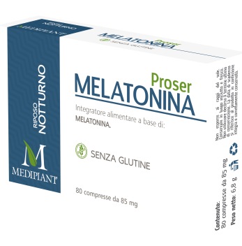 PROSER MELATONINA 80 COMPRESSE - latuafarmacia.org