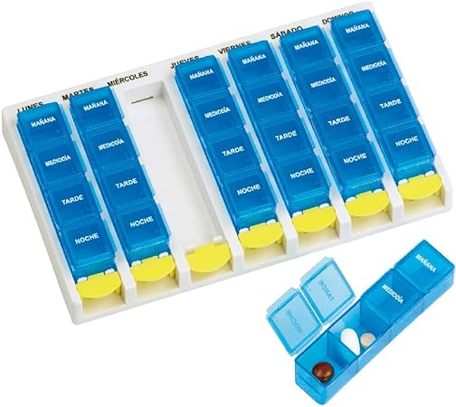 PORTAPILLORE SET MEDSTIMANALE 4 DOSI MEDS - latuafarmacia.org