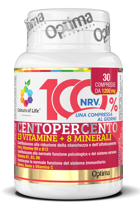 COLOURS OF LIFE CENTOPERCENTO 30 COMPRESSE 1200 MG - latuafarmacia.org