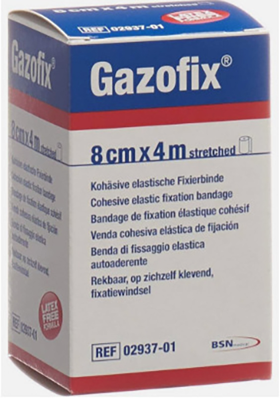 BENDA ELASTICA AUTOADESIVA GAZOFIX 8X400 CM - latuafarmacia.org