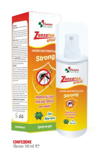 ZANZATEN SPRAY STRONG PREPUNTURA 100 ML - latuafarmacia.org