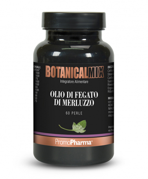 OLIO DI FEGATO DI MERLUZZO BOTANICAL MIX 60 PERLE - latuafarmacia.org