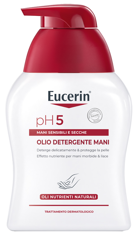 EUCERIN PH5 OLIO DETERGENTE MANI SECCHE E SCREPOLATE 250 ML - latuafarmacia.org