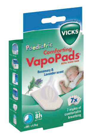 VICKS VAPOPADS ROSEMARY & LAVENDER SCENTE 7 PEZZI - latuafarmacia.org