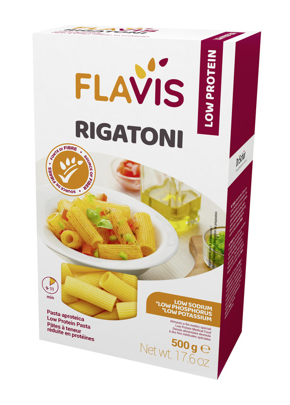 FLAVIS RIGATONI APROTEICI 500 G - latuafarmacia.org