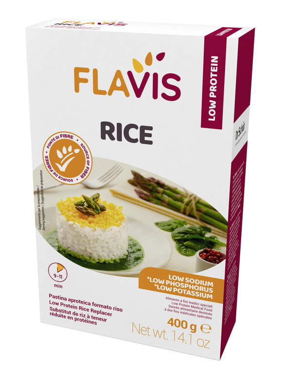 FLAVIS RICE PASTINA APROTEICA FORMATO RISO 400 G - latuafarmacia.org
