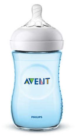 AVENT BIBERON NATURAL PP 330ML AZZURRO SINGLE PACK - latuafarmacia.org