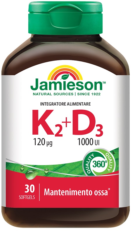 JAMIESON K2+D3 30 PERLE - latuafarmacia.org
